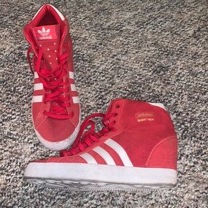 Adidas basket profi high wedge shoes